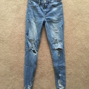 Ripped American Eagle Jeans